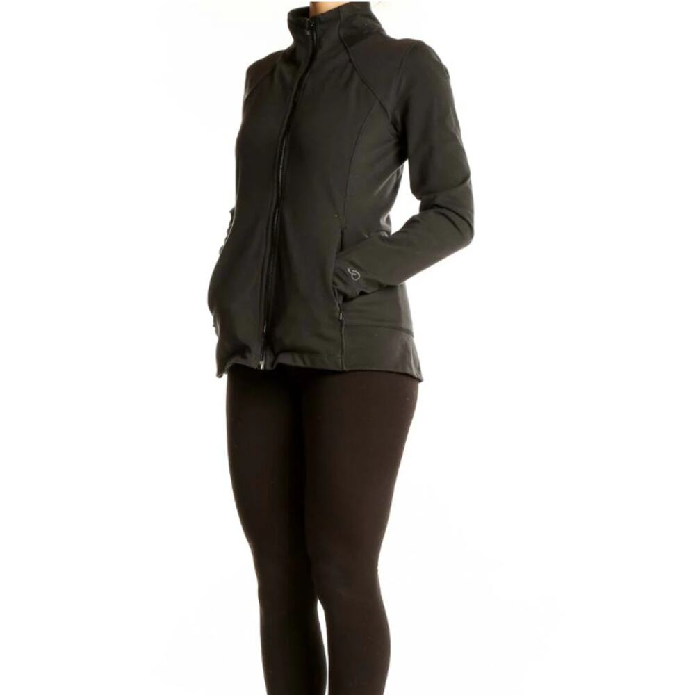 Calia Women’s Full Zip Athletic Fitness Workout Gym‎ Yoga Jacket Size M Black